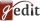 Gedit logo Gedit