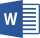 Word logo Word