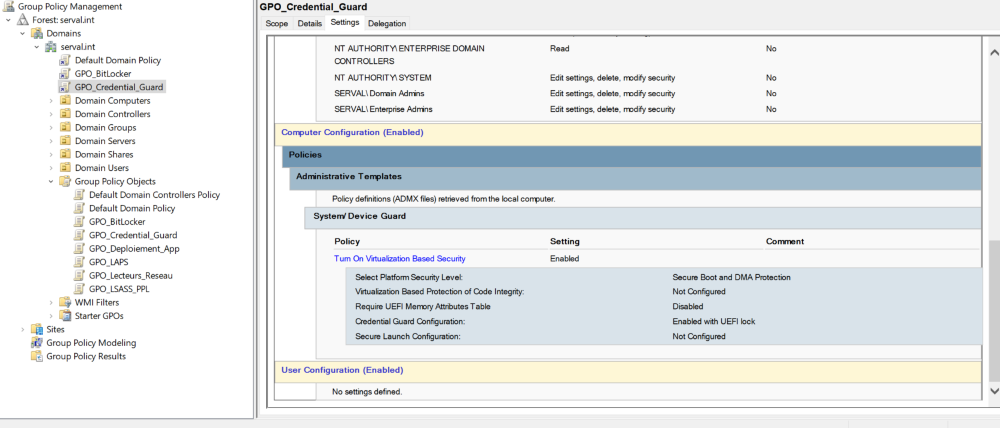 Projet Audit & Sécurisation Active Directory